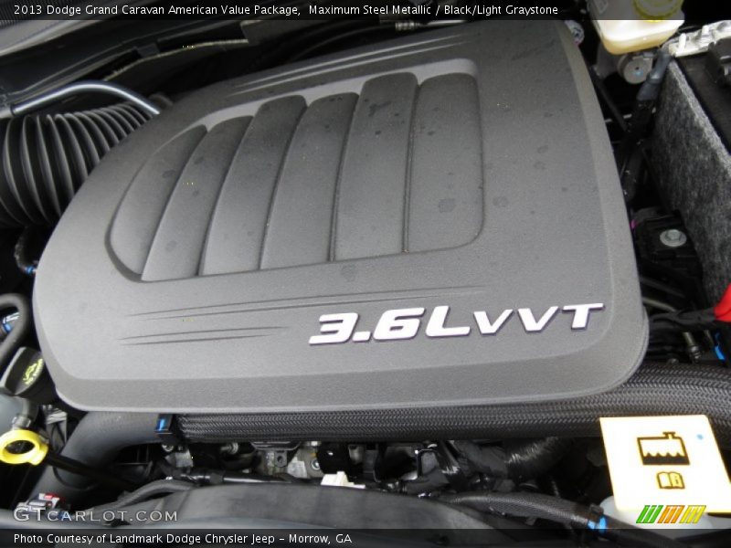  2013 Grand Caravan American Value Package Engine - 3.6 Liter DOHC 24-Valve VVT Pentastar V6