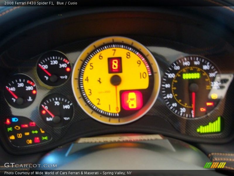  2008 F430 Spider F1 Spider F1 Gauges