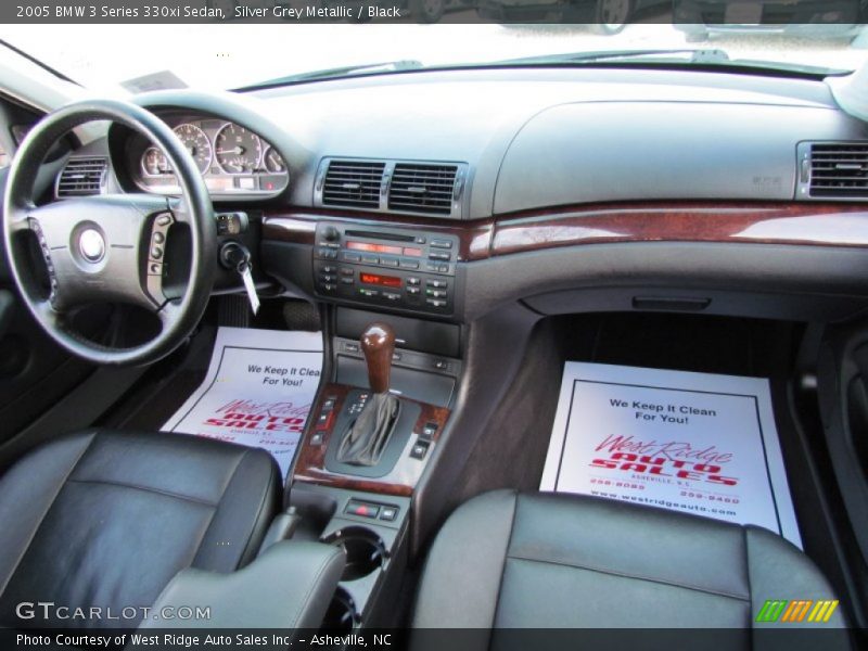 Silver Grey Metallic / Black 2005 BMW 3 Series 330xi Sedan