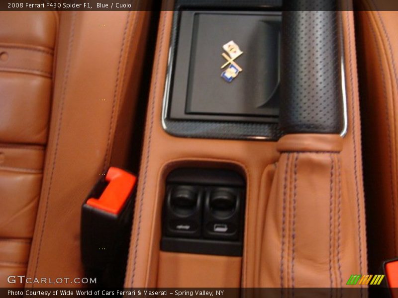Blue / Cuoio 2008 Ferrari F430 Spider F1