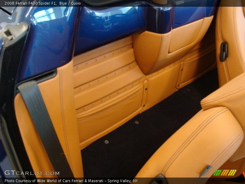 Blue / Cuoio 2008 Ferrari F430 Spider F1