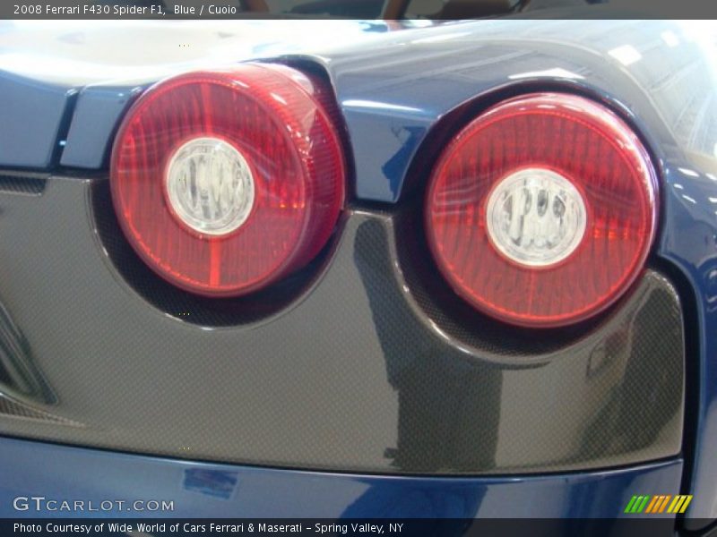 Blue / Cuoio 2008 Ferrari F430 Spider F1