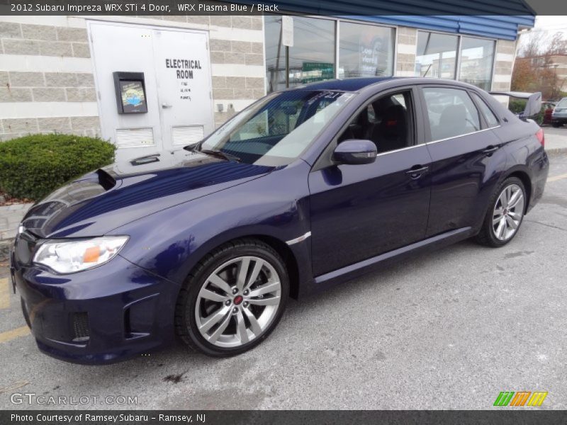 WRX Plasma Blue / Black 2012 Subaru Impreza WRX STi 4 Door