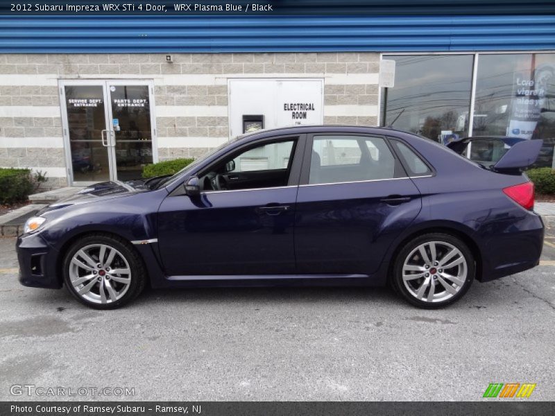  2012 Impreza WRX STi 4 Door WRX Plasma Blue