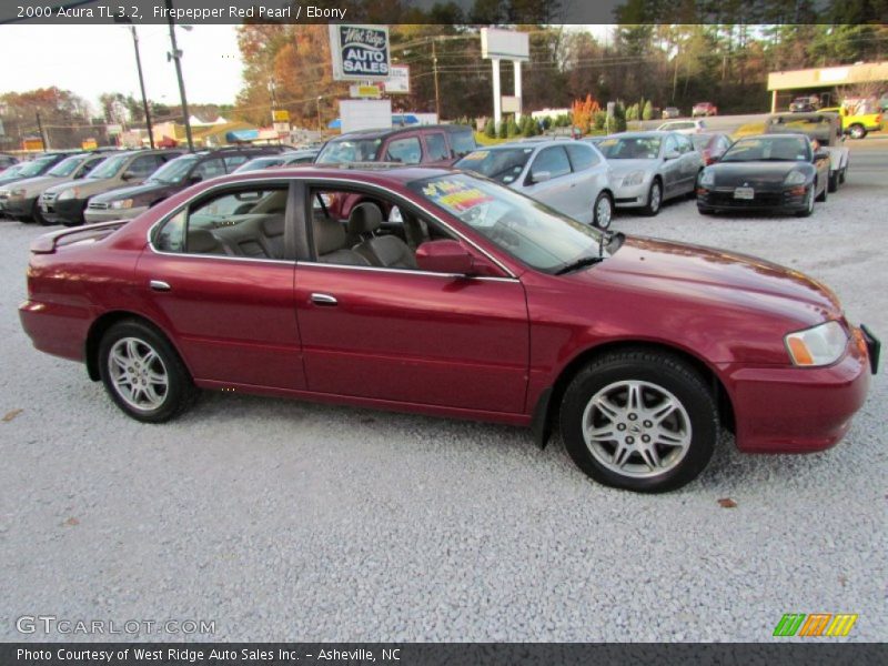 Firepepper Red Pearl / Ebony 2000 Acura TL 3.2