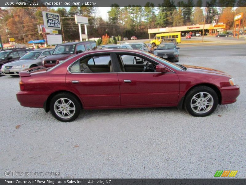 Firepepper Red Pearl / Ebony 2000 Acura TL 3.2