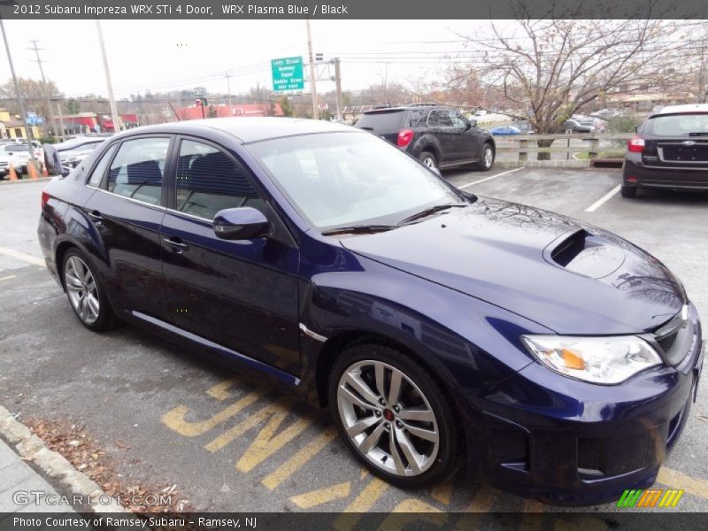 Front 3/4 View of 2012 Impreza WRX STi 4 Door