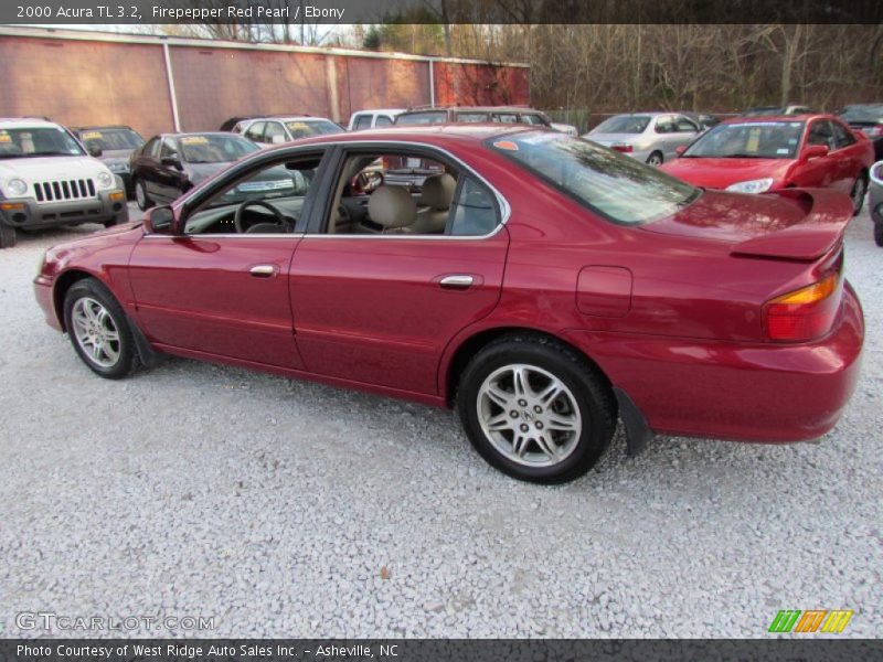 Firepepper Red Pearl / Ebony 2000 Acura TL 3.2