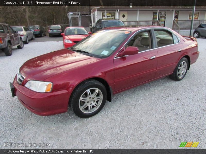 Firepepper Red Pearl / Ebony 2000 Acura TL 3.2