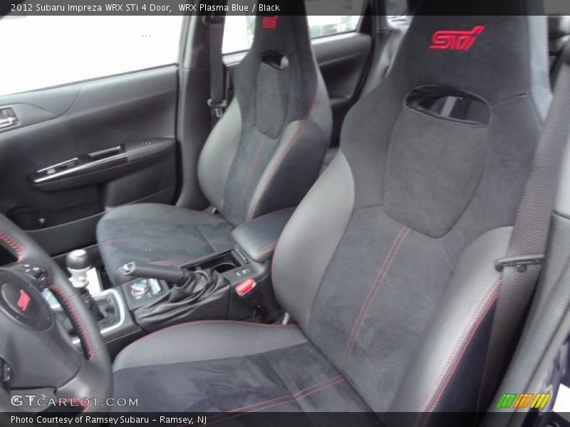 Front Seat of 2012 Impreza WRX STi 4 Door