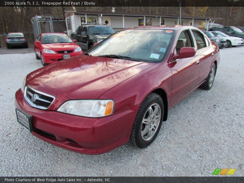 Firepepper Red Pearl / Ebony 2000 Acura TL 3.2