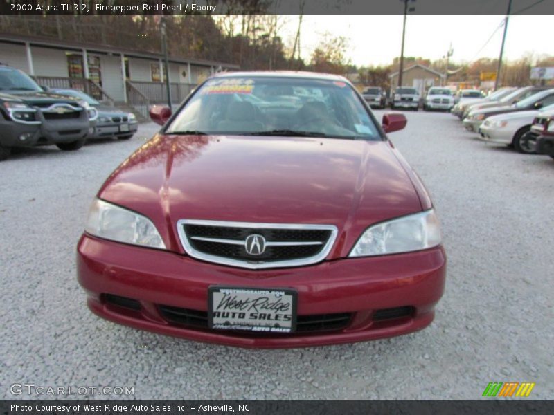 Firepepper Red Pearl / Ebony 2000 Acura TL 3.2