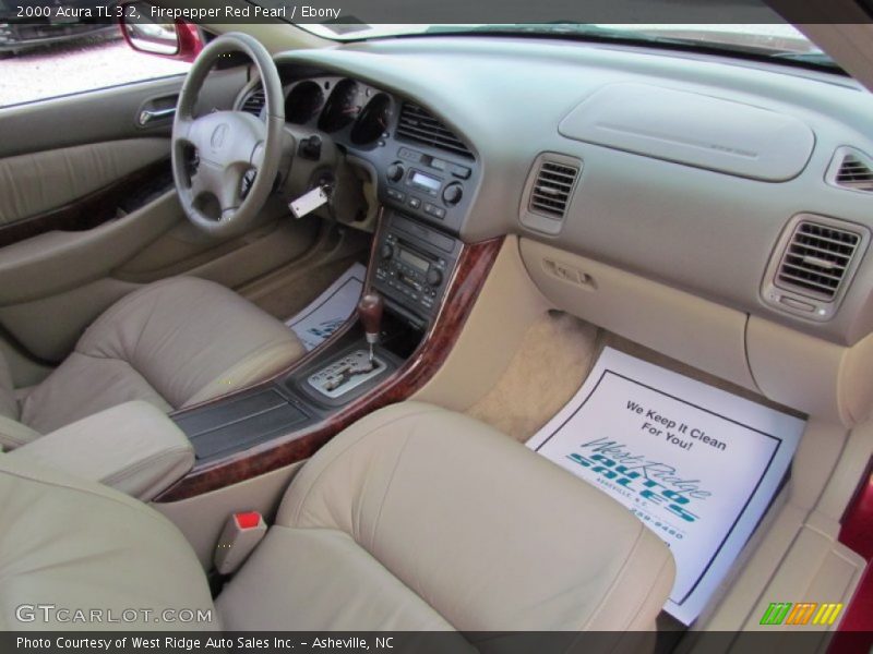 Firepepper Red Pearl / Ebony 2000 Acura TL 3.2