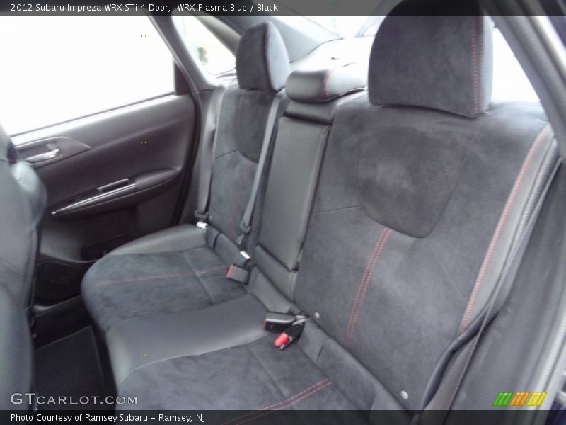 Rear Seat of 2012 Impreza WRX STi 4 Door