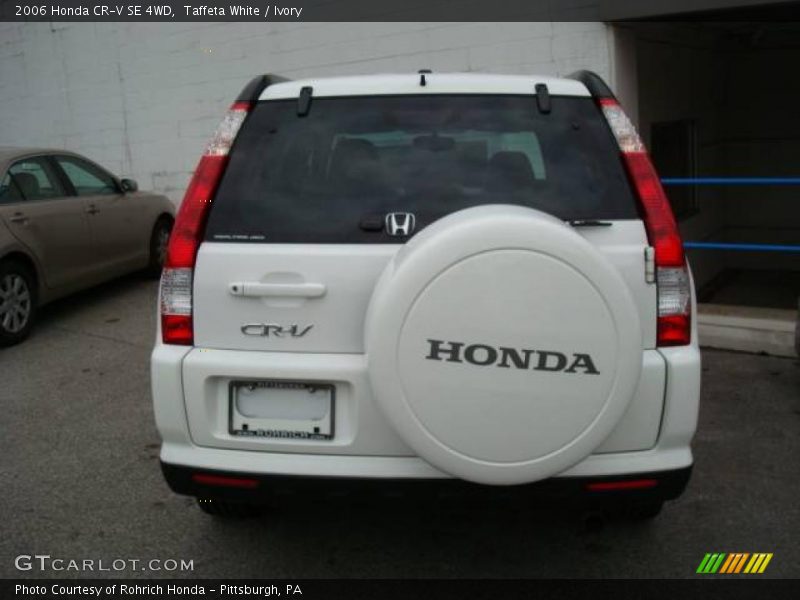 Taffeta White / Ivory 2006 Honda CR-V SE 4WD