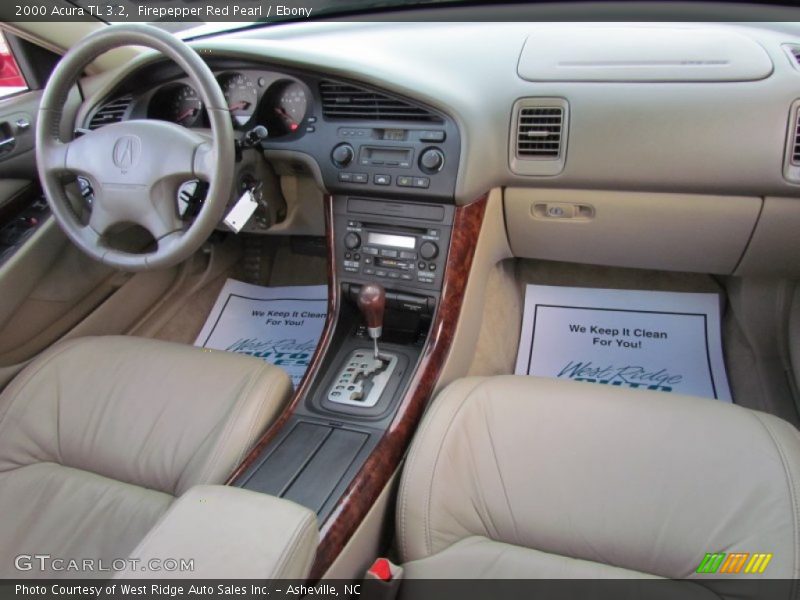 Firepepper Red Pearl / Ebony 2000 Acura TL 3.2