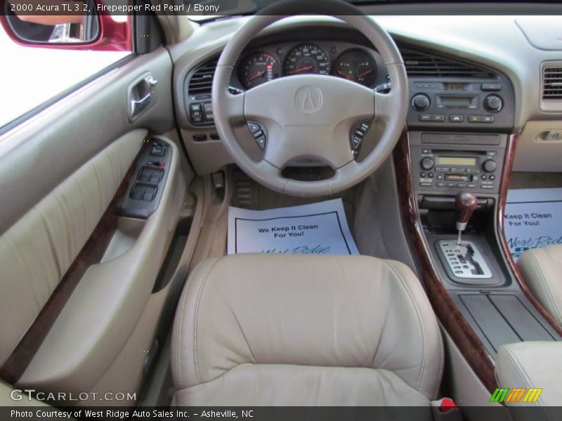Firepepper Red Pearl / Ebony 2000 Acura TL 3.2