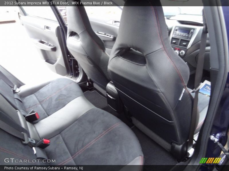 Rear Seat of 2012 Impreza WRX STi 4 Door