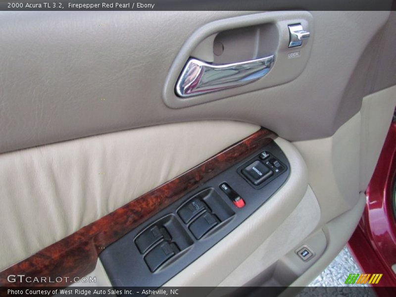 Firepepper Red Pearl / Ebony 2000 Acura TL 3.2