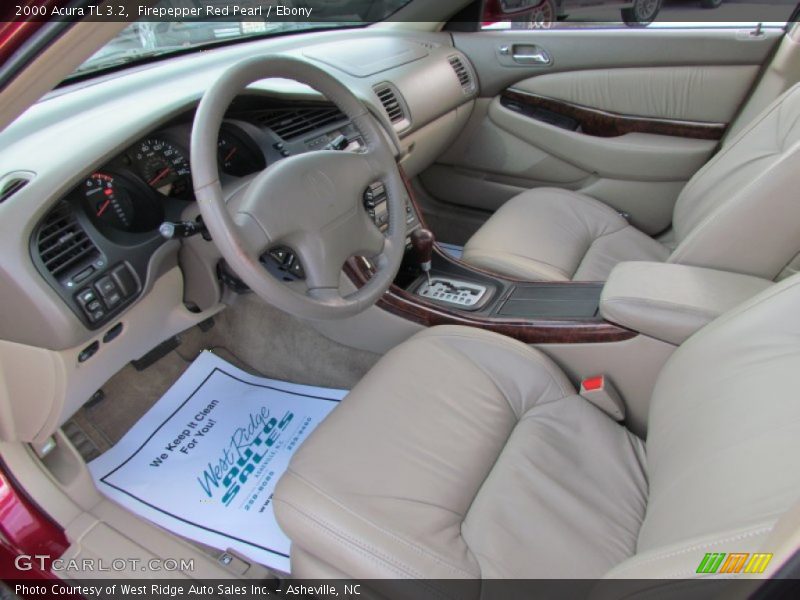 Firepepper Red Pearl / Ebony 2000 Acura TL 3.2
