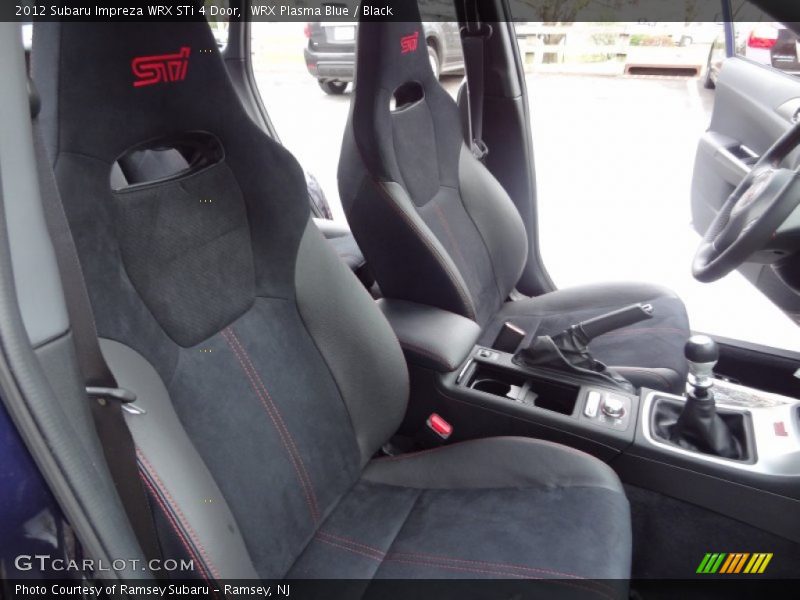 Front Seat of 2012 Impreza WRX STi 4 Door