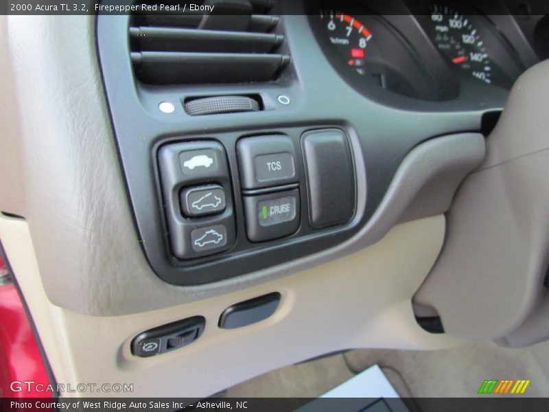 Firepepper Red Pearl / Ebony 2000 Acura TL 3.2