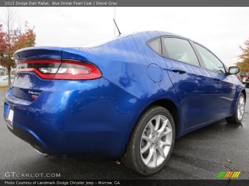  2013 Dart Rallye Blue Streak Pearl Coat