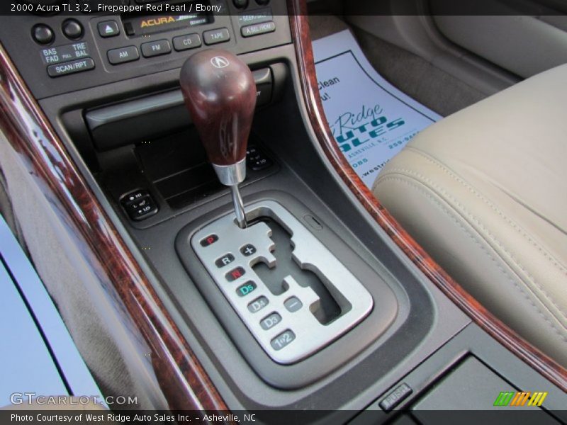 Firepepper Red Pearl / Ebony 2000 Acura TL 3.2