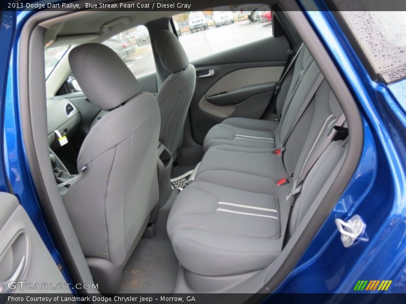 Rear Seat of 2013 Dart Rallye