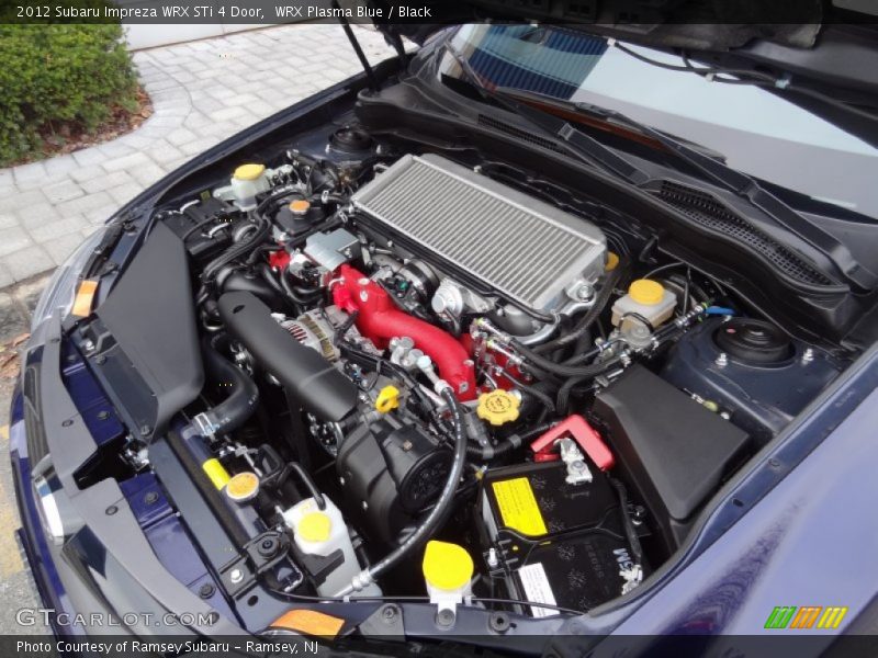  2012 Impreza WRX STi 4 Door Engine - 2.5 Liter STi Turbocharged DOHC 16-Valve DAVCS Flat 4 Cylinder