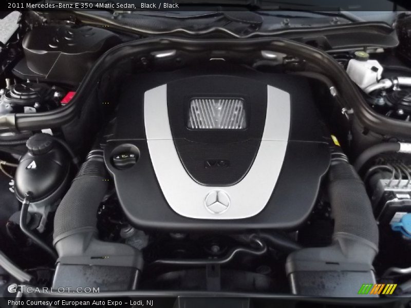 Black / Black 2011 Mercedes-Benz E 350 4Matic Sedan