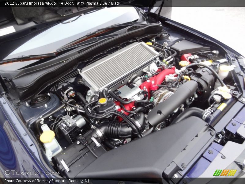  2012 Impreza WRX STi 4 Door Engine - 2.5 Liter STi Turbocharged DOHC 16-Valve DAVCS Flat 4 Cylinder