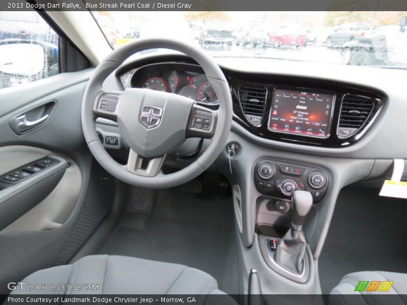 Dashboard of 2013 Dart Rallye