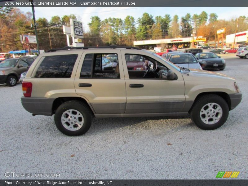 Champagne Pearlcoat / Taupe 2000 Jeep Grand Cherokee Laredo 4x4