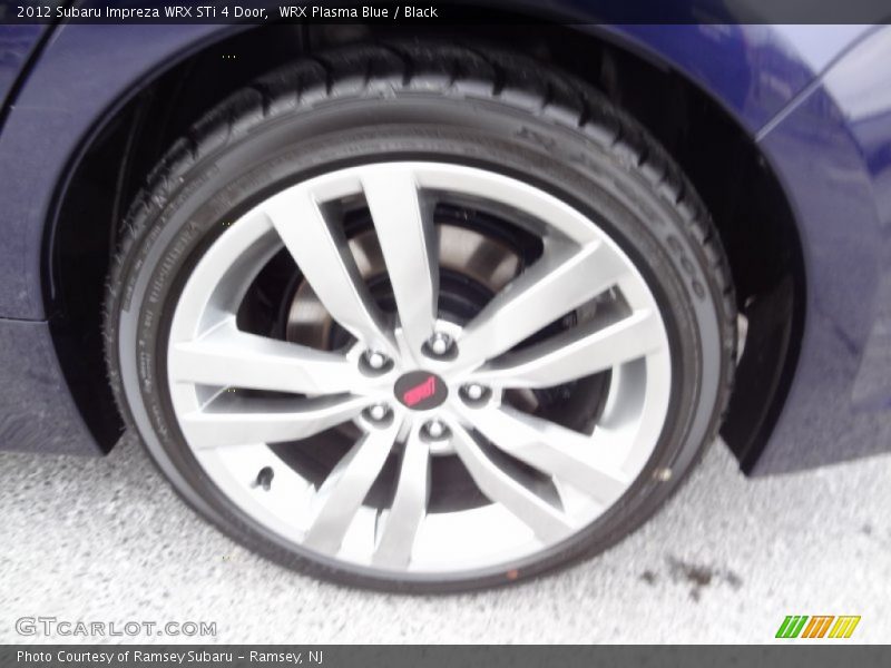 WRX Plasma Blue / Black 2012 Subaru Impreza WRX STi 4 Door