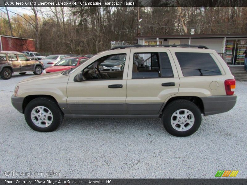 Champagne Pearlcoat / Taupe 2000 Jeep Grand Cherokee Laredo 4x4