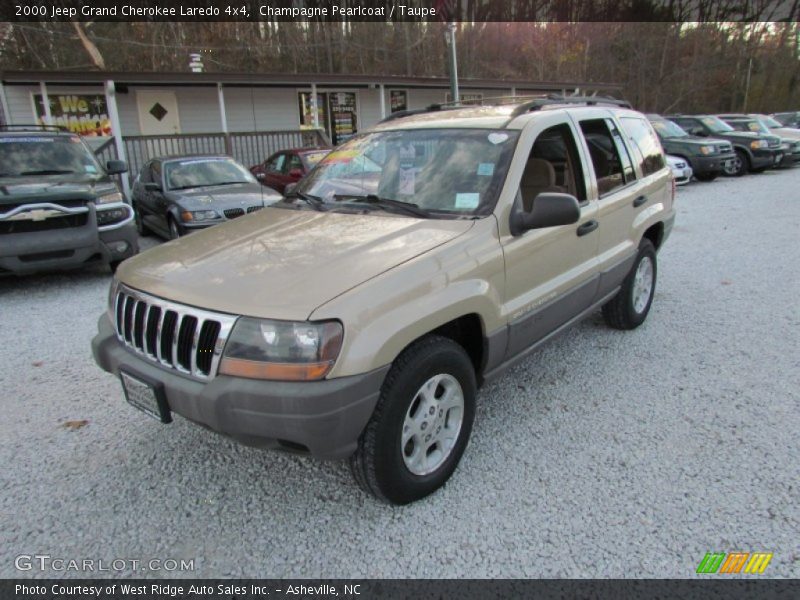 Champagne Pearlcoat / Taupe 2000 Jeep Grand Cherokee Laredo 4x4