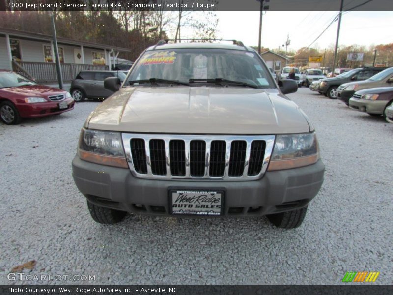 Champagne Pearlcoat / Taupe 2000 Jeep Grand Cherokee Laredo 4x4