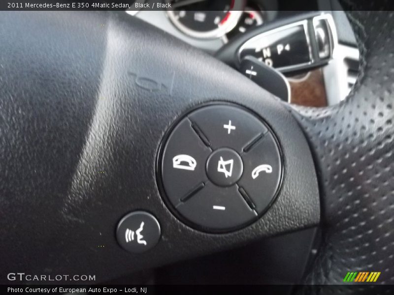 Black / Black 2011 Mercedes-Benz E 350 4Matic Sedan