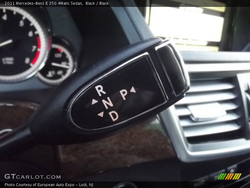Black / Black 2011 Mercedes-Benz E 350 4Matic Sedan