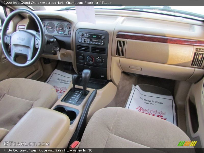 Champagne Pearlcoat / Taupe 2000 Jeep Grand Cherokee Laredo 4x4