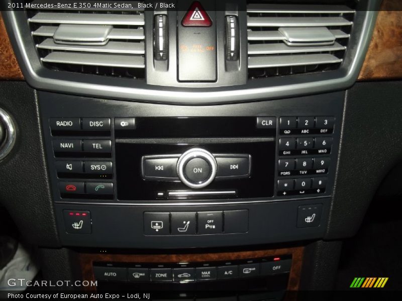 Black / Black 2011 Mercedes-Benz E 350 4Matic Sedan