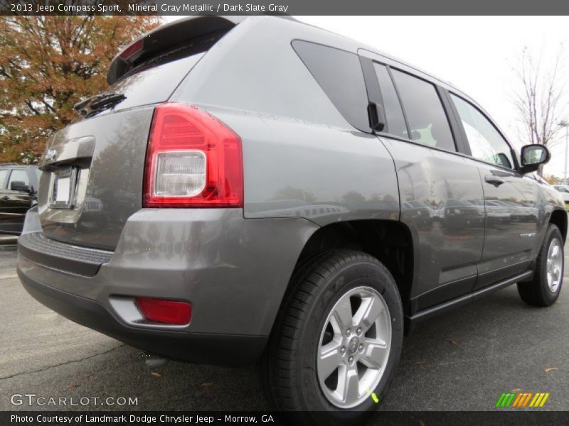 Mineral Gray Metallic / Dark Slate Gray 2013 Jeep Compass Sport