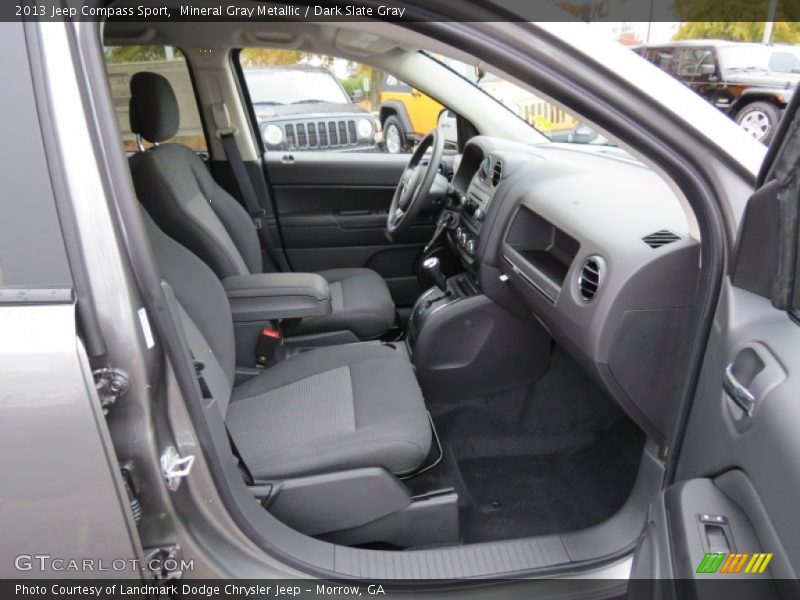 Mineral Gray Metallic / Dark Slate Gray 2013 Jeep Compass Sport