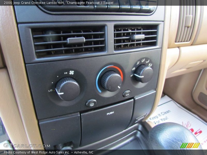 Champagne Pearlcoat / Taupe 2000 Jeep Grand Cherokee Laredo 4x4