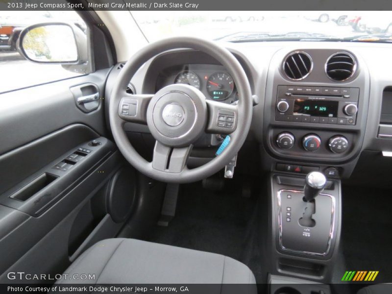 Mineral Gray Metallic / Dark Slate Gray 2013 Jeep Compass Sport