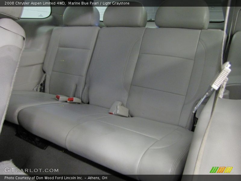 Marine Blue Pearl / Light Graystone 2008 Chrysler Aspen Limited 4WD