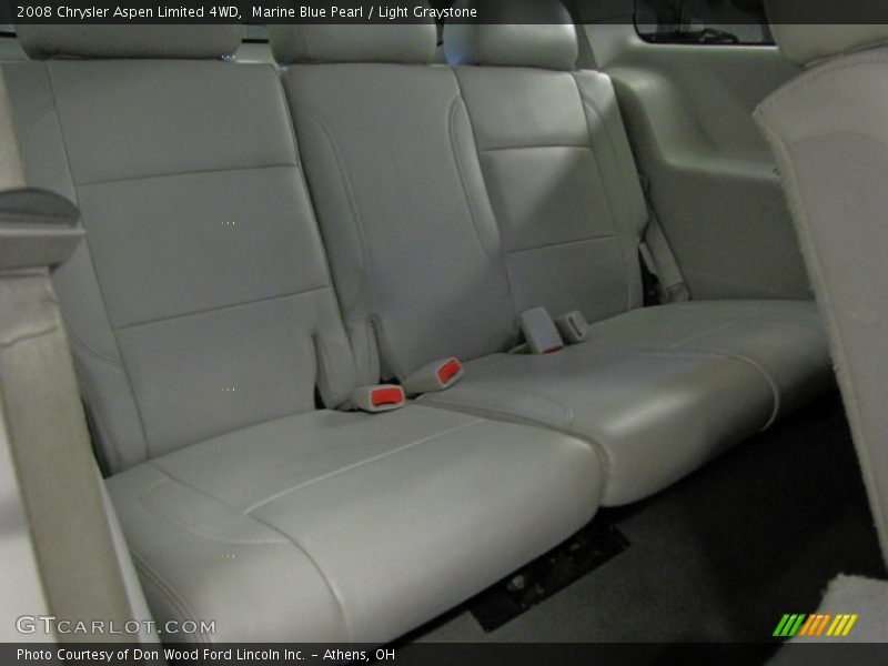 Marine Blue Pearl / Light Graystone 2008 Chrysler Aspen Limited 4WD