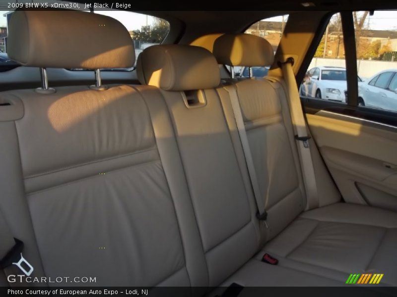 Jet Black / Beige 2009 BMW X5 xDrive30i