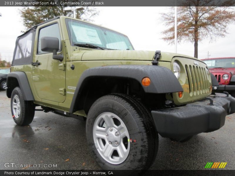 Front 3/4 View of 2013 Wrangler Sport 4x4